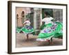 South America, Brazil, Dancers from the Tambor De Crioula Group Catarina Mina, in the Streets of Sa-Alex Robinson-Framed Photographic Print