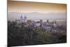 South America, Brazil, North East, Sergipe, Sao Cristovao, General View of Sao Cristovao at Dawn-Alex Robinson-Mounted Photographic Print