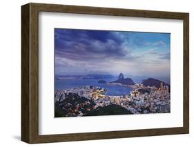 South America, Brazil, Rio De Janeiro, Sugar Loaf-Alex Robinson-Framed Photographic Print