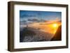 South America, Brazil, Rio de Janeiro, View of Copacabana, Sugar Loaf and Rio city from the summit -Alex Robinson-Framed Photographic Print