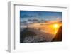 South America, Brazil, Rio de Janeiro, View of Copacabana, Sugar Loaf and Rio city from the summit -Alex Robinson-Framed Photographic Print