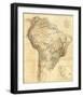 South America, c.1814-Aaron Arrowsmith-Framed Art Print