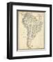 South America, c.1842-null-Framed Art Print