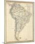 South America, c.1842-null-Mounted Art Print