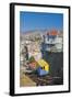 South America, Chile, Pacific Coast, Valparaiso, Harbour, Funicular Railway, Lookout-Chris Seba-Framed Photographic Print