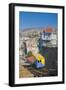 South America, Chile, Pacific Coast, Valparaiso, Harbour, Funicular Railway, Lookout-Chris Seba-Framed Premium Photographic Print