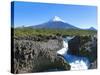 South America, Chile, Patagonia, Petrohue National Park, Volcano Osorno-Chris Seba-Stretched Canvas