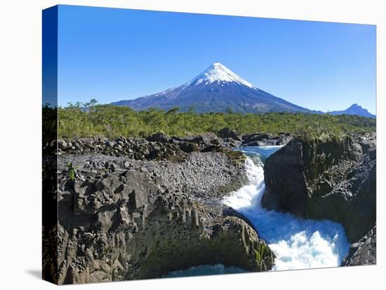 South America, Chile, Patagonia, Petrohue National Park, Volcano Osorno-Chris Seba-Stretched Canvas