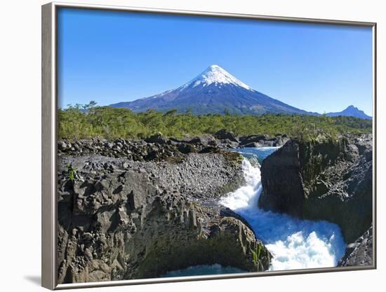 South America, Chile, Patagonia, Petrohue National Park, Volcano Osorno-Chris Seba-Framed Photographic Print