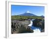 South America, Chile, Patagonia, Petrohue National Park, Volcano Osorno-Chris Seba-Framed Premium Photographic Print