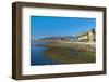 South America, Chile, Patagonia, Puerto Natales, Waterside Promenade, Low Tide-Chris Seba-Framed Photographic Print