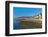 South America, Chile, Patagonia, Puerto Natales, Waterside Promenade, Low Tide-Chris Seba-Framed Photographic Print