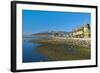 South America, Chile, Patagonia, Puerto Natales, Waterside Promenade, Low Tide-Chris Seba-Framed Photographic Print