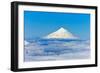 South America, Chile, Patagonia, Snowy Summit, Volcano Villarrica-Chris Seba-Framed Photographic Print