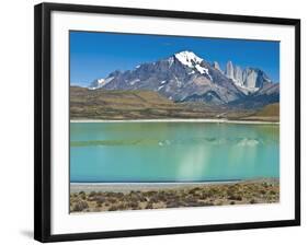 South America, Chile, Patagonia, Torres Del Paine National Park, Mountain Landscape-Chris Seba-Framed Photographic Print