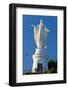 South America, Chile, Santiago De Chile, Mountain Cerro San Cristobal, Statue of the Virgin Mary-Chris Seba-Framed Photographic Print