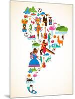 South America Love-Marish-Mounted Art Print