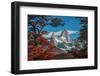 South America, Patagonia, Argentina, El Chalten, Mount Fitz Roy in Los Glaciares National Park-Christian Heeb-Framed Photographic Print