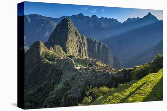 South America, Peru, Urubamba Province, Machu Picchu, UNESCO World Heritage Site-Christian Heeb-Stretched Canvas