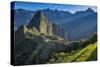 South America, Peru, Urubamba Province, Machu Picchu, UNESCO World Heritage Site-Christian Heeb-Stretched Canvas