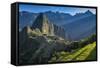 South America, Peru, Urubamba Province, Machu Picchu, UNESCO World Heritage Site-Christian Heeb-Framed Stretched Canvas