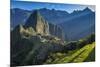 South America, Peru, Urubamba Province, Machu Picchu, UNESCO World Heritage Site-Christian Heeb-Mounted Photographic Print