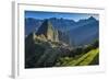 South America, Peru, Urubamba Province, Machu Picchu, UNESCO World Heritage Site-Christian Heeb-Framed Photographic Print