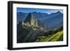 South America, Peru, Urubamba Province, Machu Picchu, UNESCO World Heritage Site-Christian Heeb-Framed Photographic Print