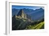 South America, Peru, Urubamba Province, Machu Picchu, UNESCO World Heritage Site-Christian Heeb-Framed Photographic Print