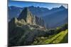South America, Peru, Urubamba Province, Machu Picchu, UNESCO World Heritage Site-Christian Heeb-Mounted Photographic Print