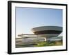 South America, Rio De Janeiro, Niteroi, Oscar Niemeyer's Contemporary Art Museum (MAC Niteroi)-Alex Robinson-Framed Photographic Print