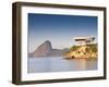 South America, Rio De Janeiro, Niteroi, Oscar Niemeyer's Contemporary Art Museum (MAC Niteroi)-Alex Robinson-Framed Photographic Print