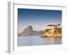 South America, Rio De Janeiro, Niteroi, Oscar Niemeyer's Contemporary Art Museum (MAC Niteroi)-Alex Robinson-Framed Photographic Print