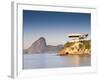 South America, Rio De Janeiro, Niteroi, Oscar Niemeyer's Contemporary Art Museum (MAC Niteroi)-Alex Robinson-Framed Photographic Print