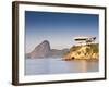 South America, Rio De Janeiro, Niteroi, Oscar Niemeyer's Contemporary Art Museum (MAC Niteroi)-Alex Robinson-Framed Photographic Print