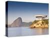 South America, Rio De Janeiro, Niteroi, Oscar Niemeyer's Contemporary Art Museum (MAC Niteroi)-Alex Robinson-Stretched Canvas