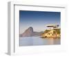 South America, Rio De Janeiro, Niteroi, Oscar Niemeyer's Contemporary Art Museum (MAC Niteroi)-Alex Robinson-Framed Photographic Print