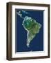 South America, Satellite Image-PLANETOBSERVER-Framed Premium Photographic Print