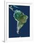 South America, Satellite Image-PLANETOBSERVER-Framed Photographic Print