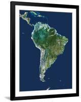 South America, Satellite Image-PLANETOBSERVER-Framed Photographic Print