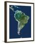 South America, Satellite Image-PLANETOBSERVER-Framed Photographic Print