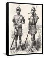 South American Carijona Indians-null-Framed Stretched Canvas