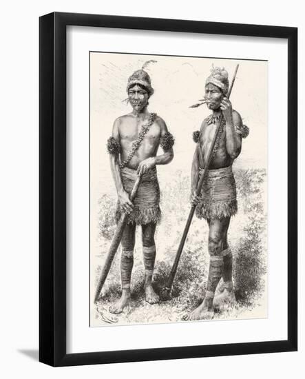 South American Carijona Indians-null-Framed Giclee Print