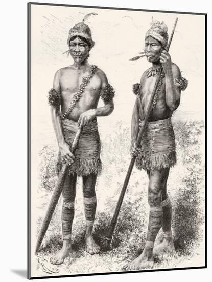 South American Carijona Indians-null-Mounted Giclee Print