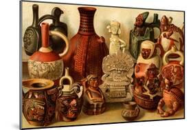 South American Indian Antiquities-F.W. Kuhnert-Mounted Art Print