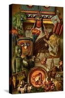 South American Indian Antiquities-F.W. Kuhnert-Stretched Canvas