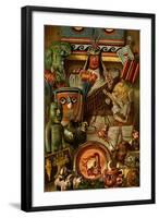 South American Indian Antiquities-F.W. Kuhnert-Framed Art Print