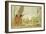 South American Indians Hunting Monkeys with Blowpipes-null-Framed Giclee Print