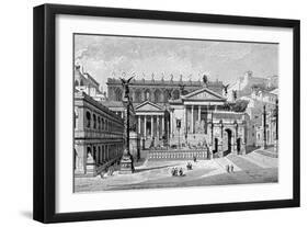 South and West Sides of the Forum, Rome-C Hulsen-Framed Giclee Print