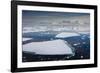 South Antarctic Circle, Near Adelaide Island. the Gullet. Ice Floes-Inger Hogstrom-Framed Photographic Print